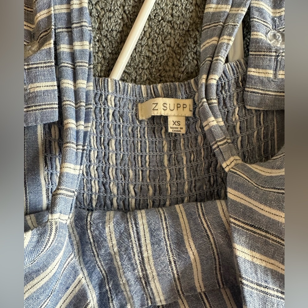 Z Supply Ayla Midi Dress in Marine Blue - Picture 6 of 6